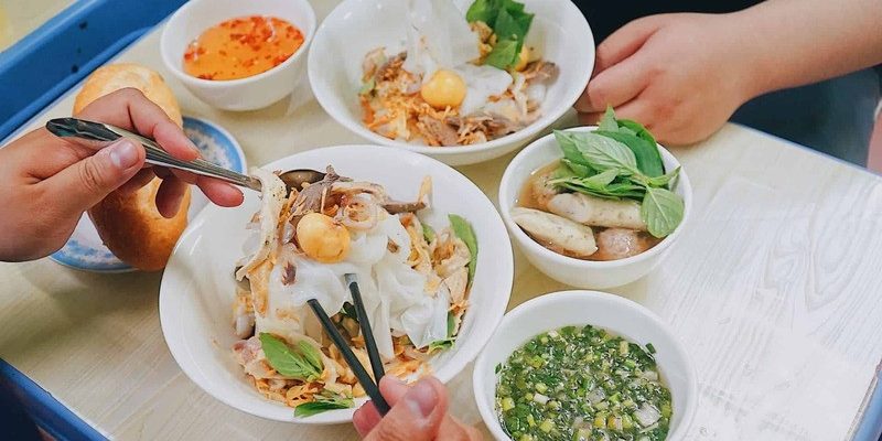 Bánh ướt lòng gà Đà Lạt