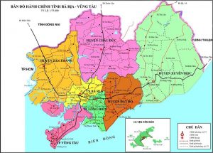 Vị trí đắc địa của Vũng Tàu trên bản đồ