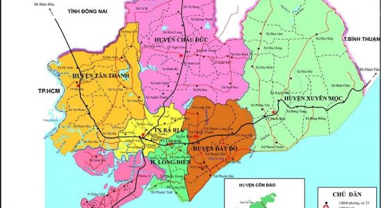 Vị trí đắc địa của Vũng Tàu trên bản đồ